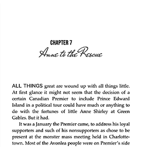 Sample ebook shown with a script title